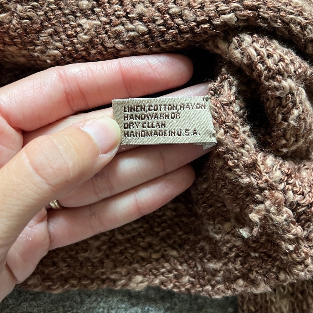 Vintage Y2K Hot Knots Hand Made Cardigan Sweater Renaissance Cottage Fairy Core - Picture 5 of 11
